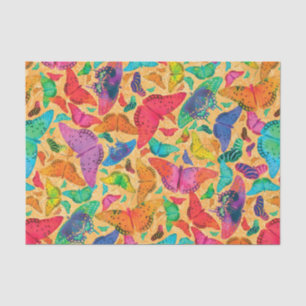 Flutterby Summer Butterflies Multicolor Tissue Paper