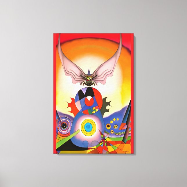 Flutterer's Delight Canvas Print (Front)