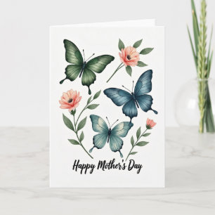 Fluttering Beauty Art Card