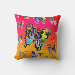 FLUTTERING BUTTERFLIES Couch Cushion