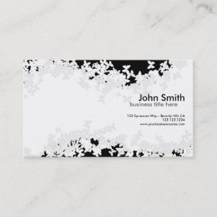 Fluttering Butterflies Layout Business Card