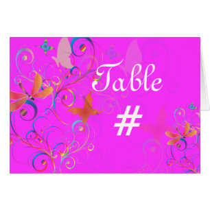 Fluttering By2, fully customisable wedding invites