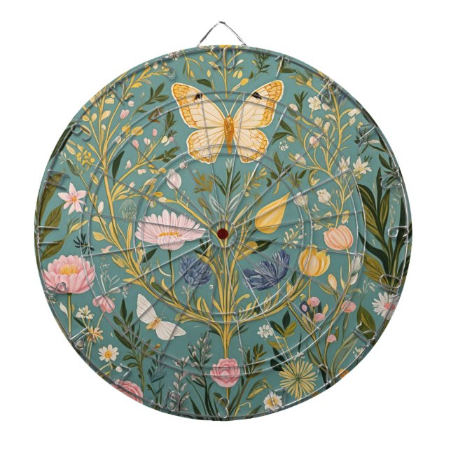 Fluttering Dreamscape Dartboard (Front)