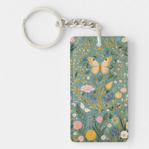 Fluttering Dreamscape Key Ring