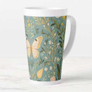 Fluttering Dreamscape Latte Mug