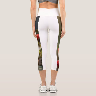 Fluttering Elegance: Deco Fashion Editorial in Hig Capri Leggings