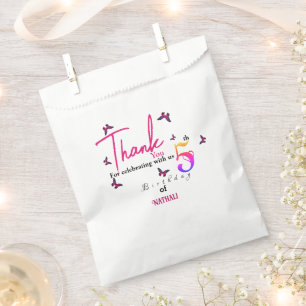 Fluttering Fun Favour Bag