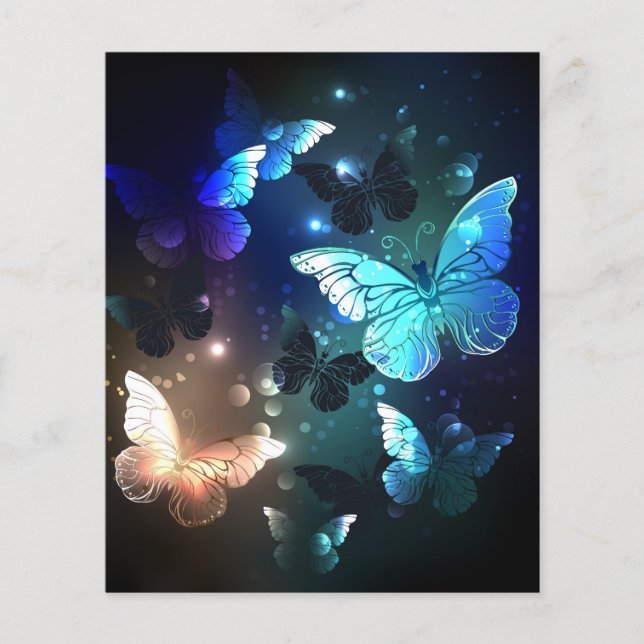 Fluttering Night Butterfly (Front)