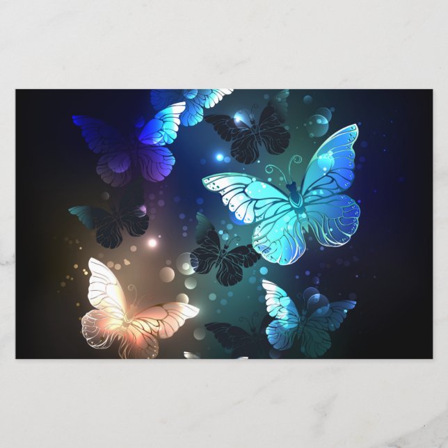 Fluttering Night Butterfly (Front)