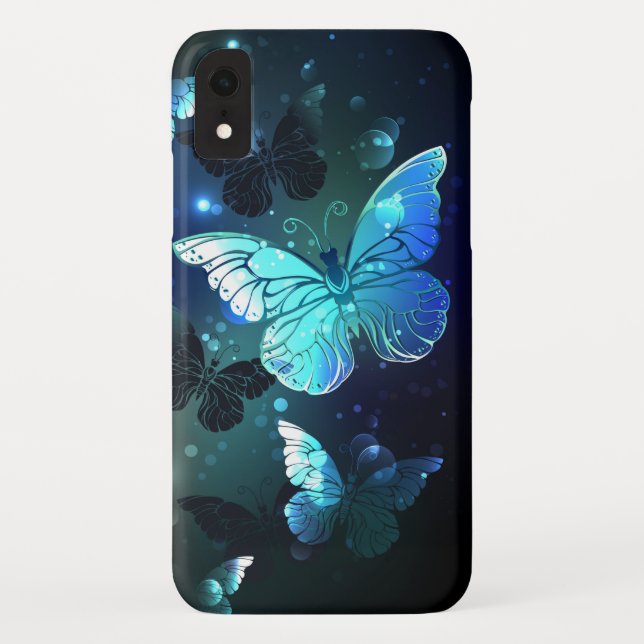 Fluttering Night Butterfly Case-Mate iPhone Case (Back)
