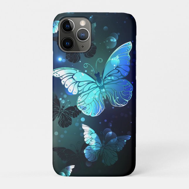 Fluttering Night Butterfly Case-Mate iPhone Case (Back)