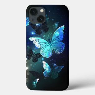 Fluttering Night Butterfly iPhone 13 Case