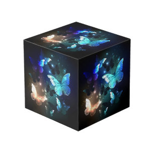 Fluttering Night Butterfly Cube