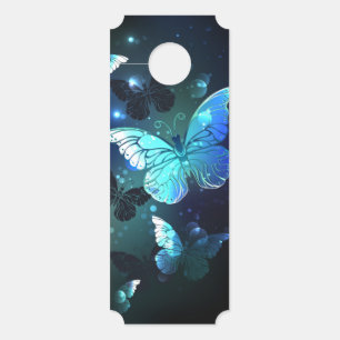 Fluttering Night Butterfly Door Hanger