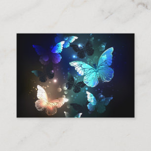 Fluttering Night Butterfly Enclosure Card