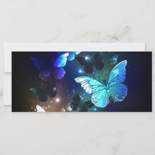 Fluttering Night Butterfly Invitation