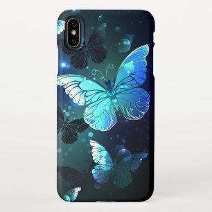 Fluttering Night Butterfly iPhone Case