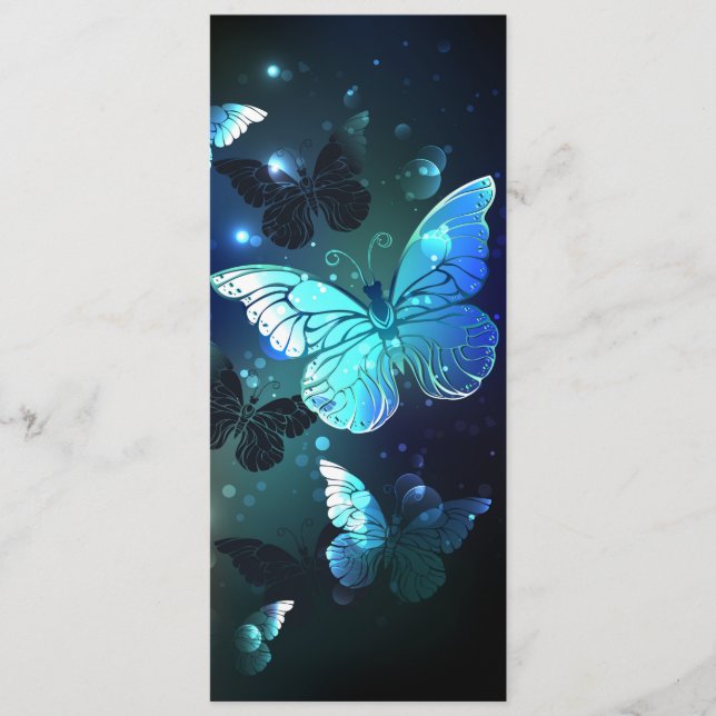 Fluttering Night Butterfly Program (Front)