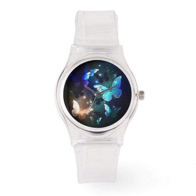 Fluttering Night Butterfly Watch (Front)