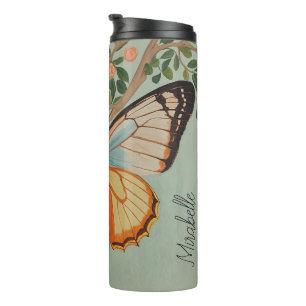 Fluttering Resilience Personalised  Thermal Tumbler