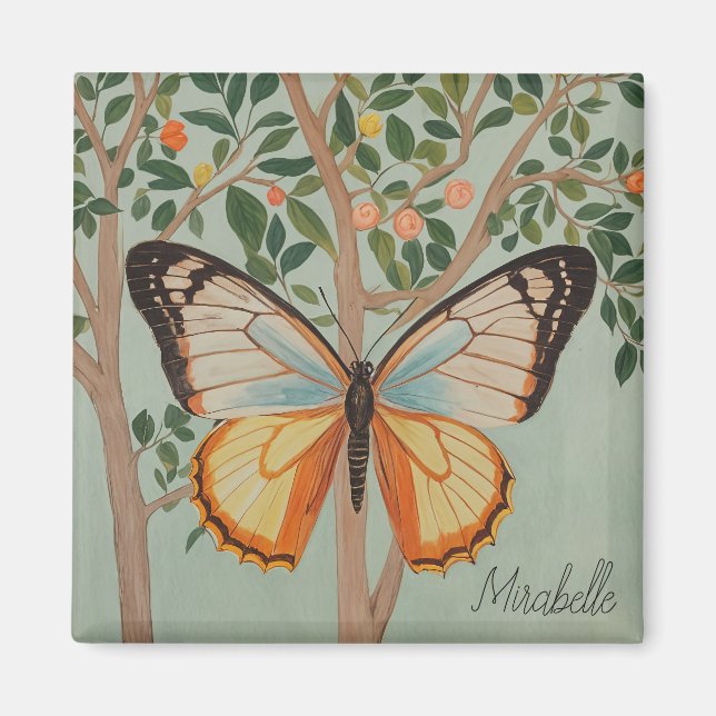 Fluttering Resilience Personalized  Magnet (Front)