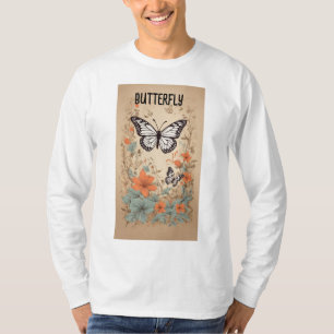 Fluttering Whimsy: Butterfly Bliss Collection" T-Shirt