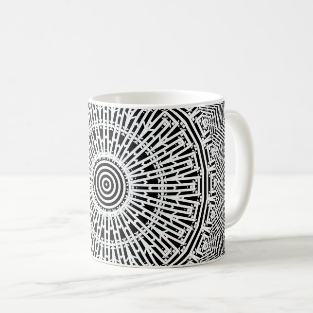 Flux Mandala Coffee Mug (Front Right)