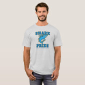 FLVS Full Time Elementary Shark Pride, Ash T-Shirt (Front Full)