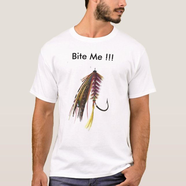 fly #1 zaz 1! cps, Bite Me !!! T-Shirt (Front)