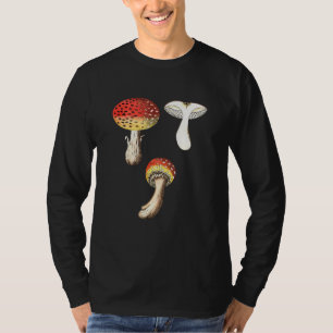 Fly Agaric Mushroom Psychedelic Mycology Fungi For T-Shirt