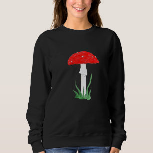 Fly Agaric Symbol Of Good Luck And Harbinger Of Au Sweatshirt