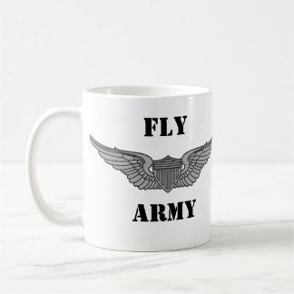 FLY ARMY CWO2 AVIATOR MUG