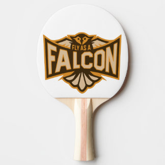 Fly As A Falcon Sepia Ping Pong Paddle