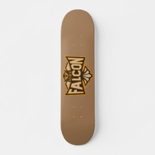 Fly As A Falcon Sepia Skateboard