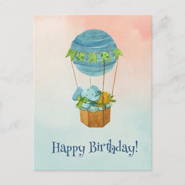 Fly as high as you can postcard (Front)