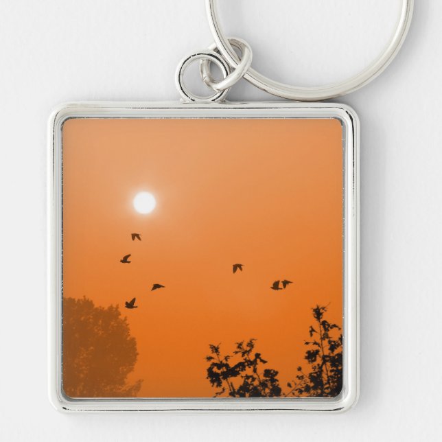 Fly at dawn Keychain (Front)
