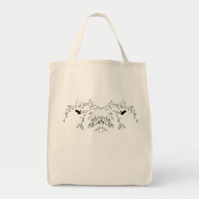 Fly Away Birds Tote Bag (Front)