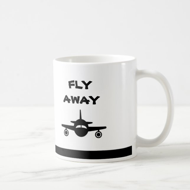 Fly Away - Coffee / Tea Mug (Right)