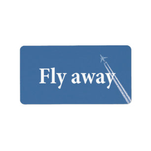 Fly away label