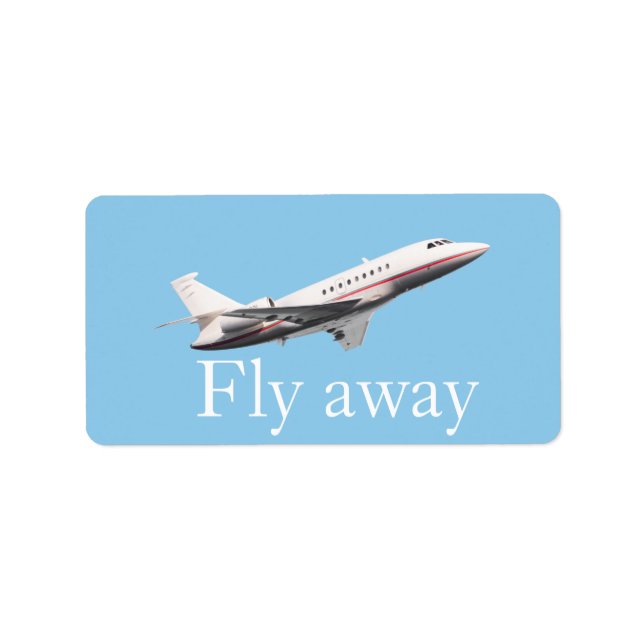 Fly away label (Front)