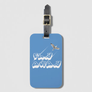Fly away luggage tag