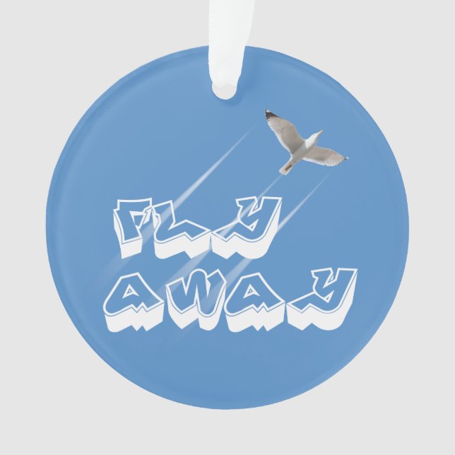 Fly away ornament (Front)