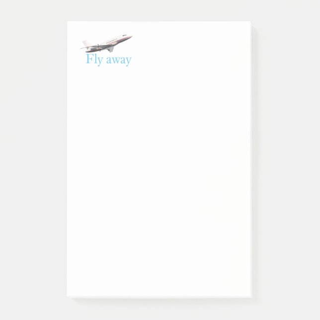 Fly away post-it notes (Front)