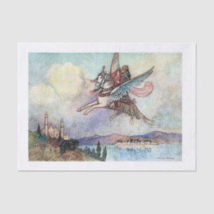 Fly away tissue paper