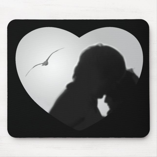 Fly Away With Me Mouse Pad (Front)