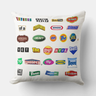 Fly Beyond Sorrow Cushion
