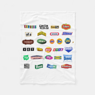 Fly Beyond Sorrow Fleece Blanket