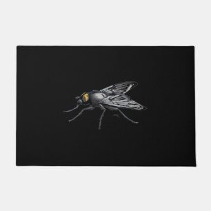 Fly Buddy black doormat