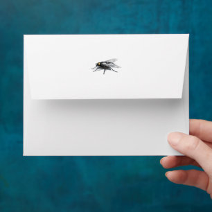Fly Buddy white small envelopes back