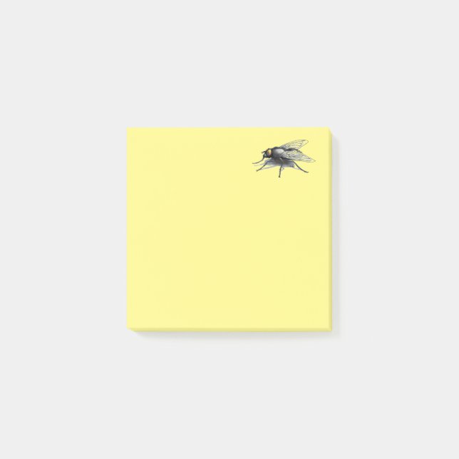 Fly Buddy yellow note pads (Front)